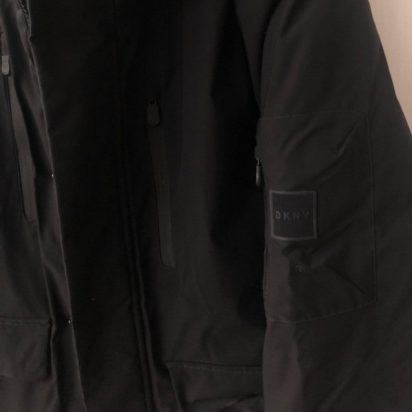 Men’s DKNY Black Winter Jacket - Picture 2 of 4